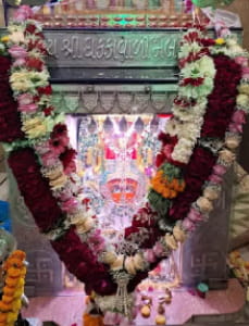 Dhakkavali Meldi Mataji Mandir temple complex view, Morbi Gujarat